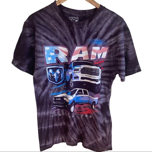 Rams Tie Dye Graphic short sleeve T-shirt - NWOT - Picture 1 of 7